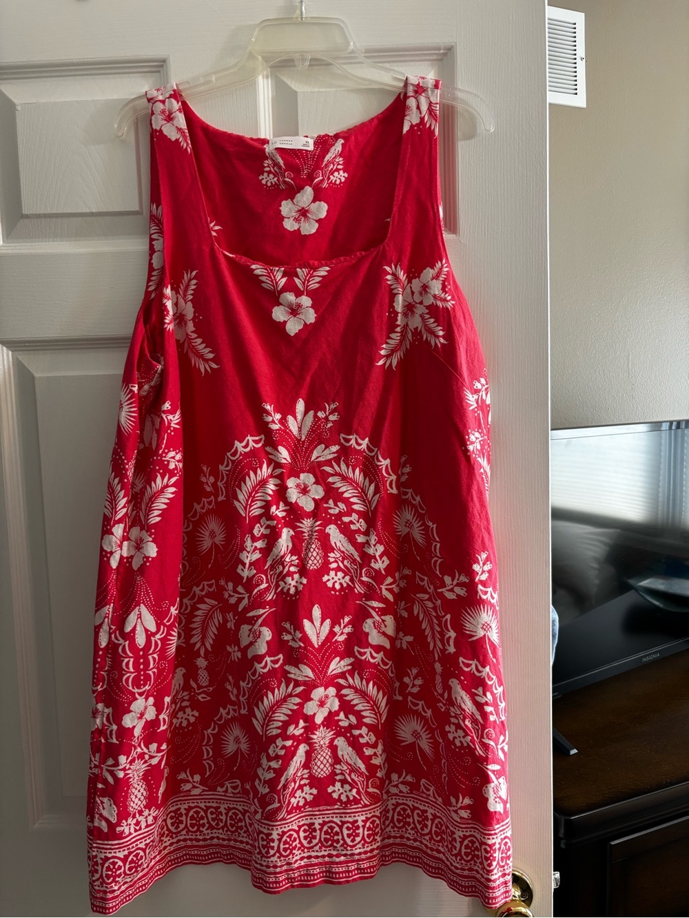 LC Lauren Conrad Sleeveless Floral Mini Dress